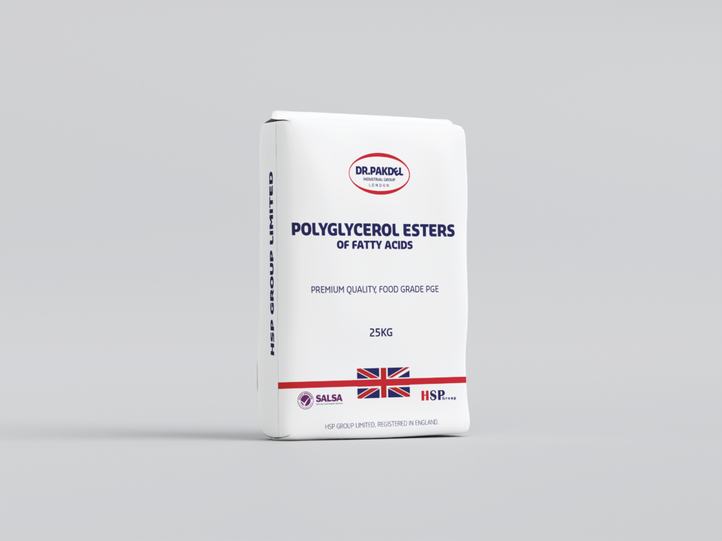 Polyglycerol Esters of Fatty Acids (PGE) Emultive